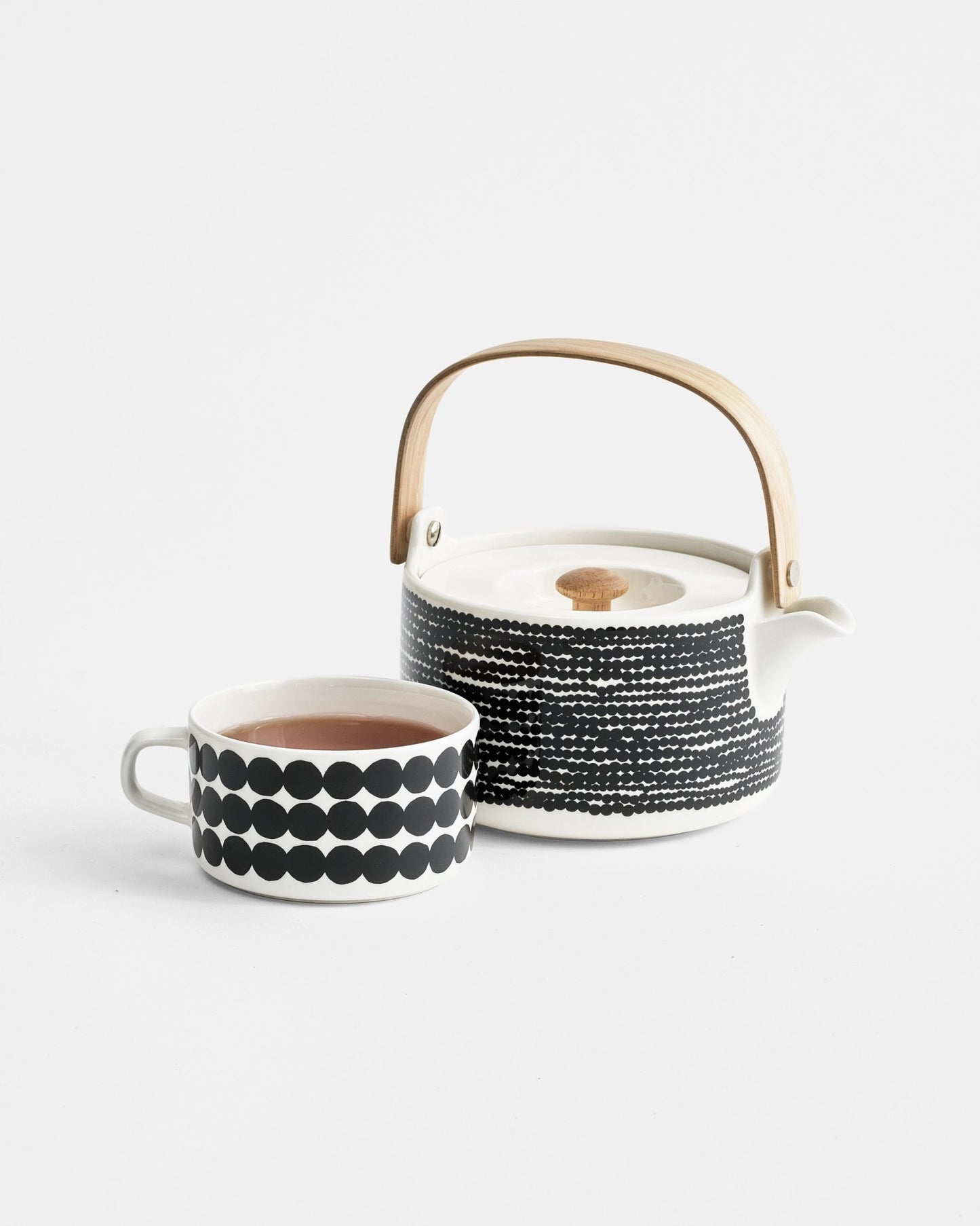 Marimekko Teapot 7 DI Räsymatto Dots Pattern