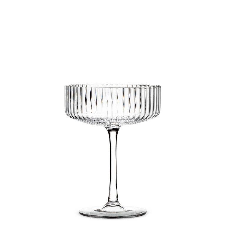 Fluted Optic Cocktail Coupe 5.5"H (8oz)