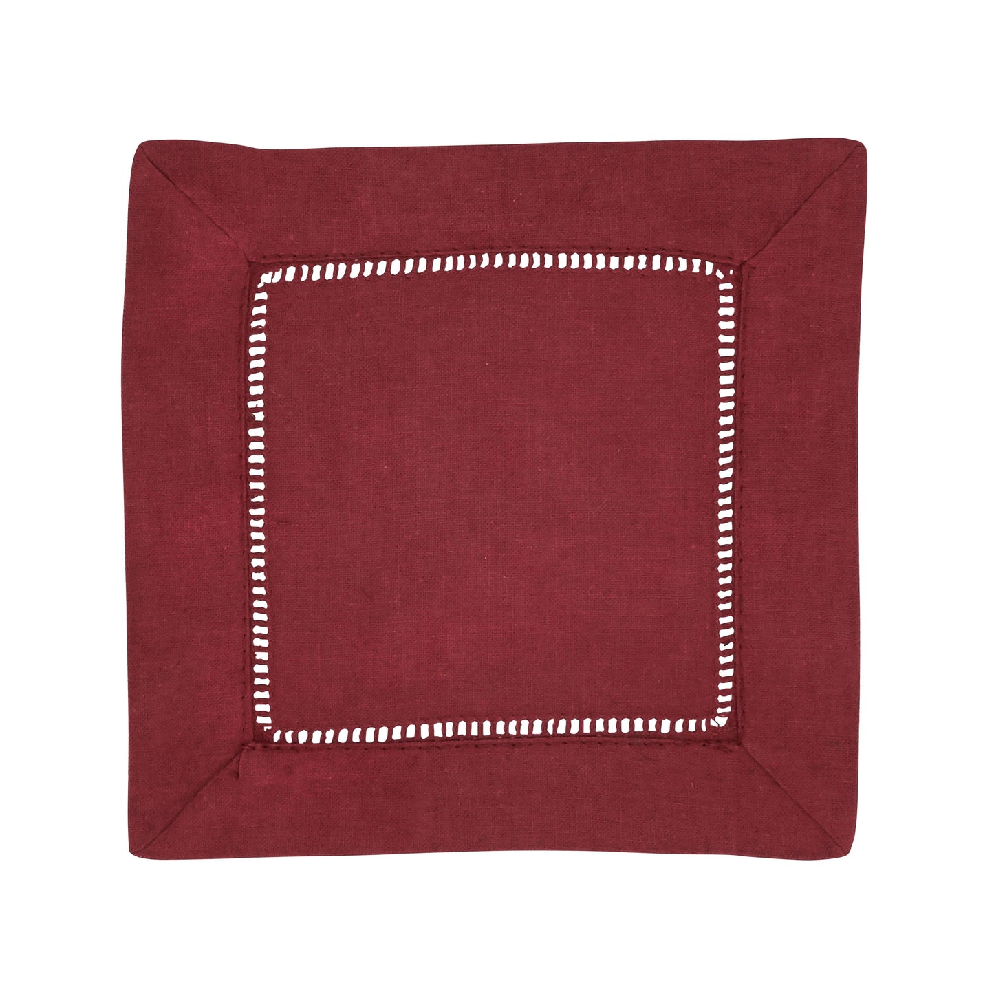 Hemstitched Cocktail Napkin
