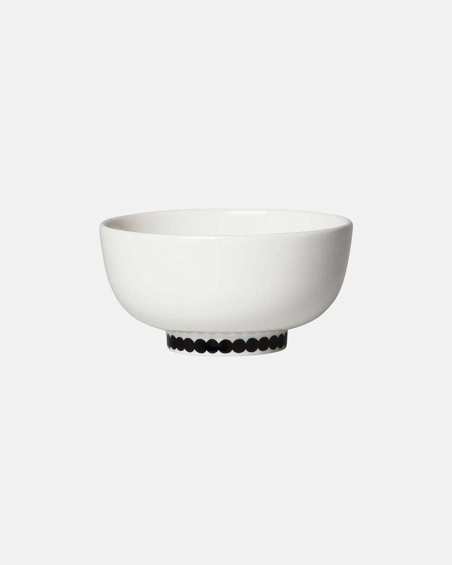 Marimekko Oiva/Rasymatto Bowl with Dotted Foot