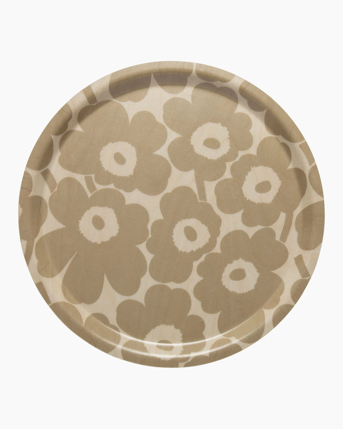 Marimekko Mini Unikko Pattern Round Tray