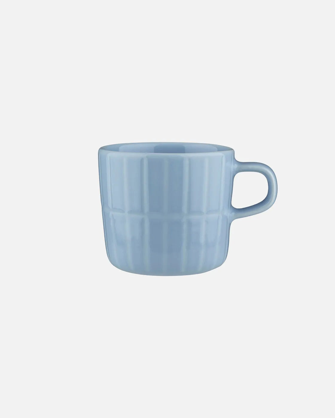 Marimekko Small Mug 2 dl Light blue grid Tiiliskivi