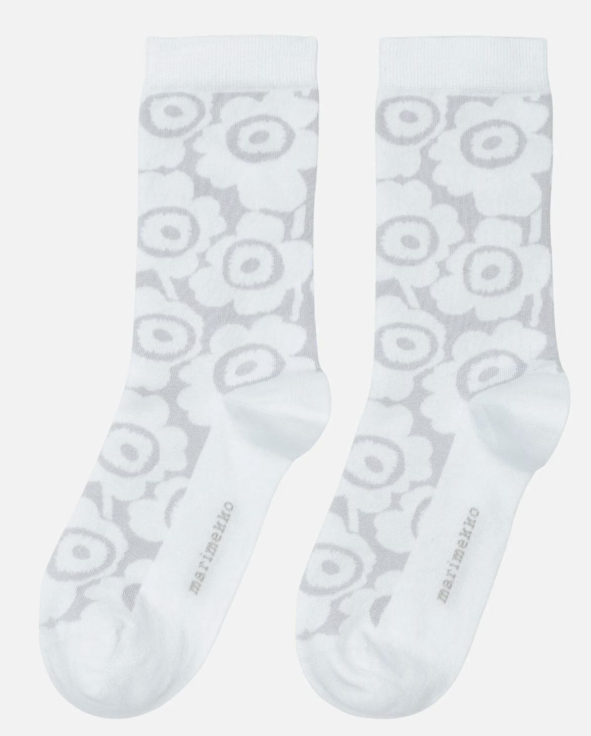 Marimekko Socks Style LINJAUS UNIKKO White on White