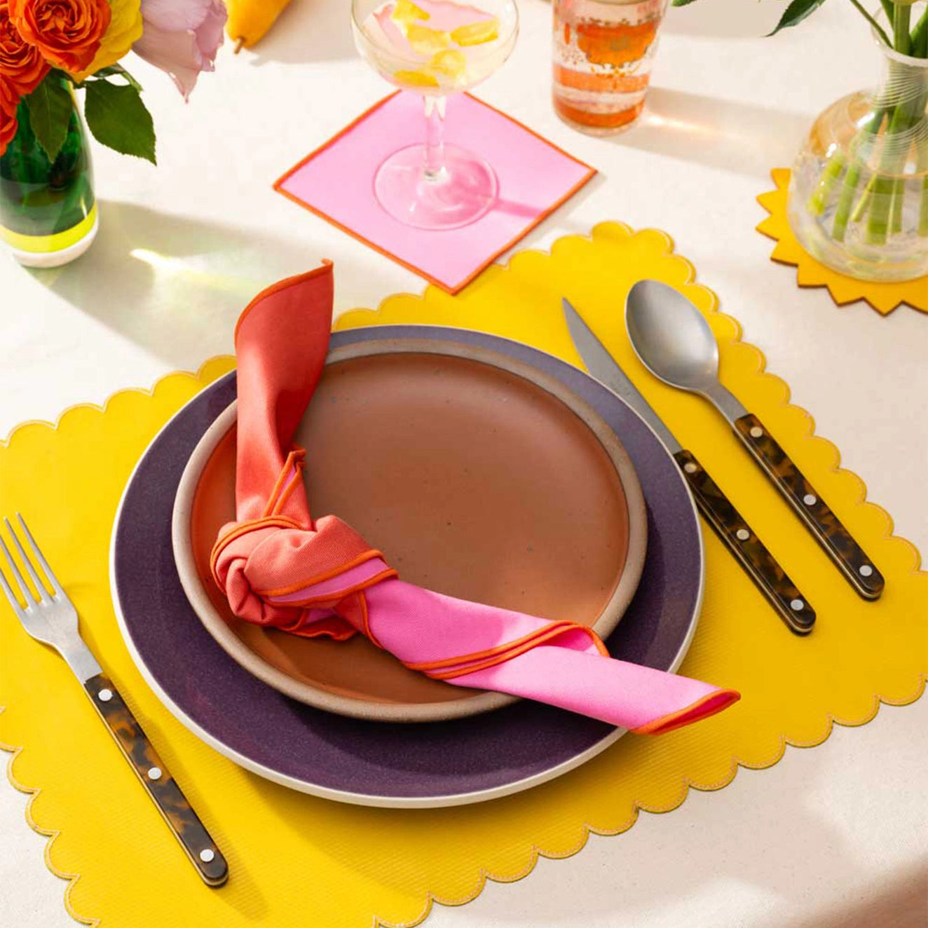 Atelier Saucier Limonada Oilcloth Placemat