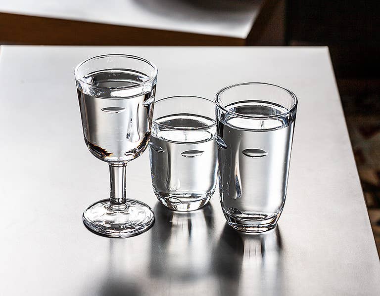 Face Tumbler 4"H 8 oz