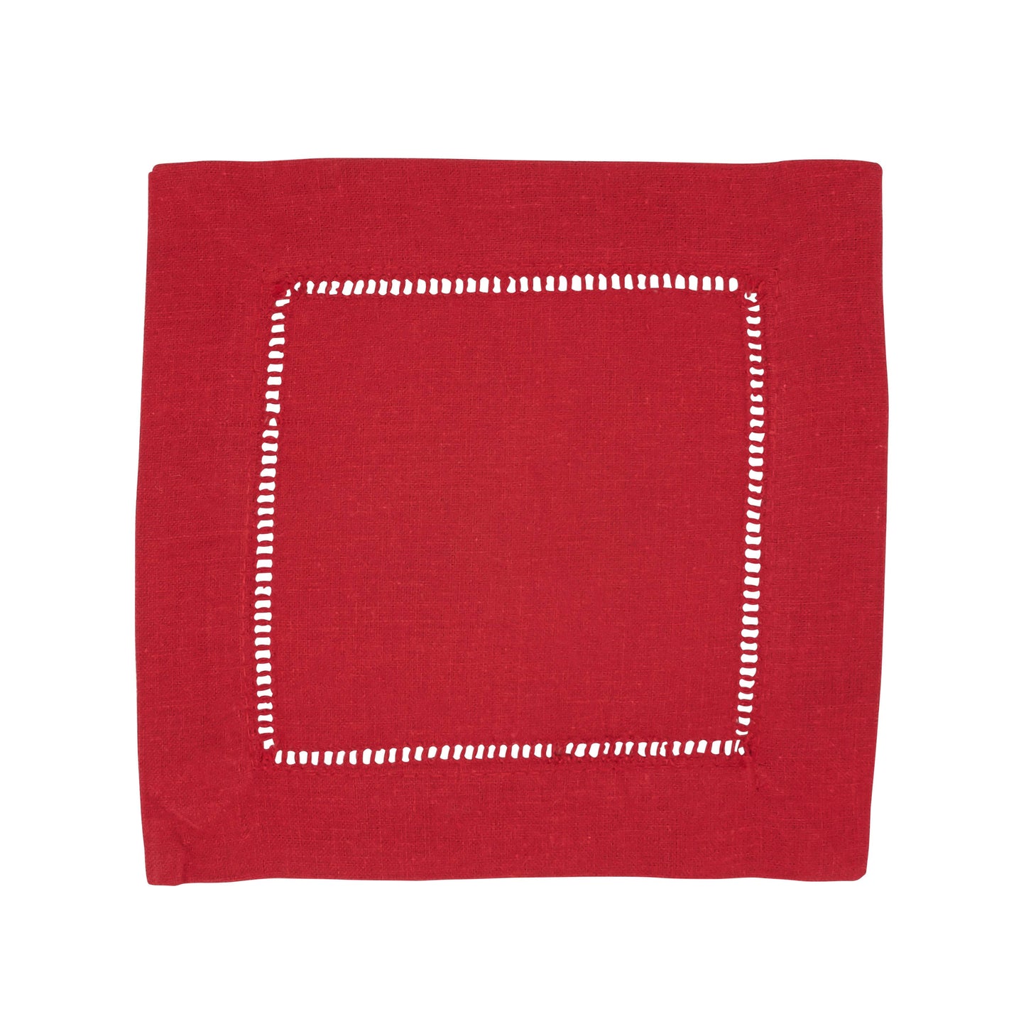 Hemstitched Cocktail Napkin