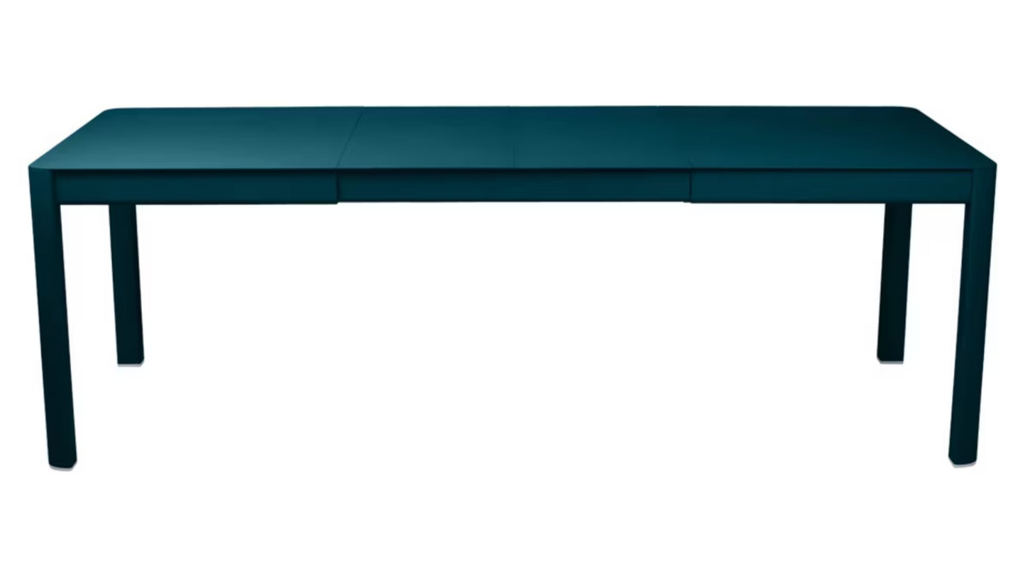 Fermob Ribambelle Extension Table with 2 Leaves 59"-92" x 39"W