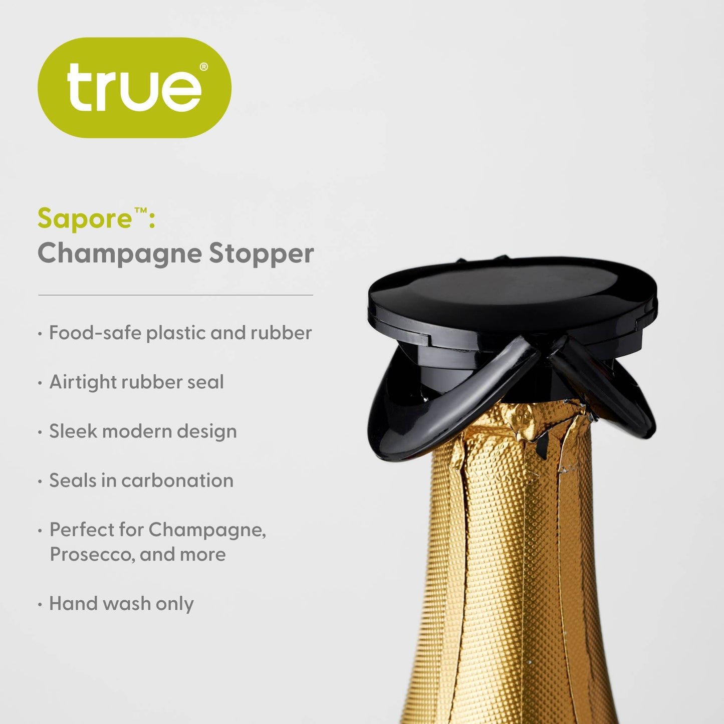 Sapore Airtight Champagne Bottle Stopper