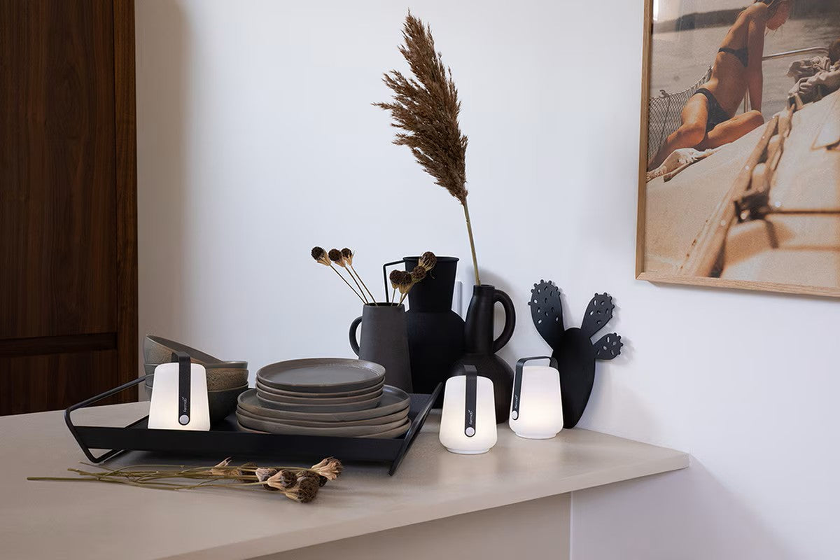 FERMOB Balad 6 Lamp Charging Station and set of 6 Lights