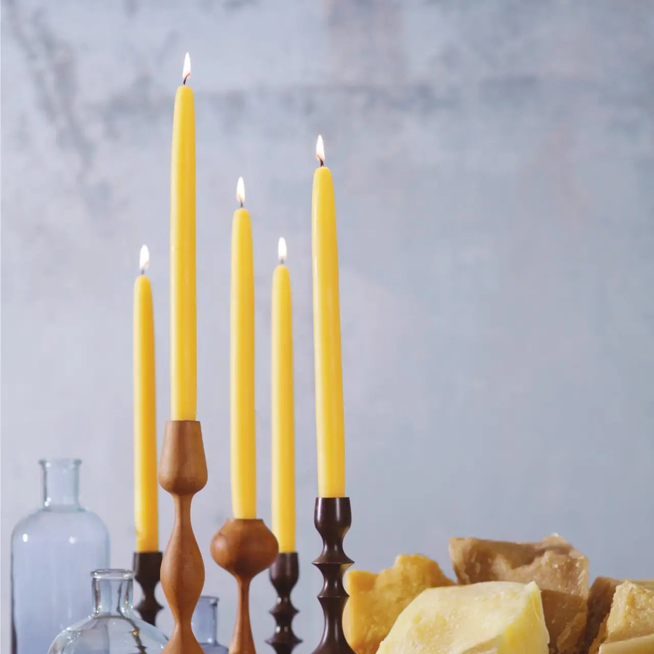 100% Pure Beeswax Tapers Big Dipper