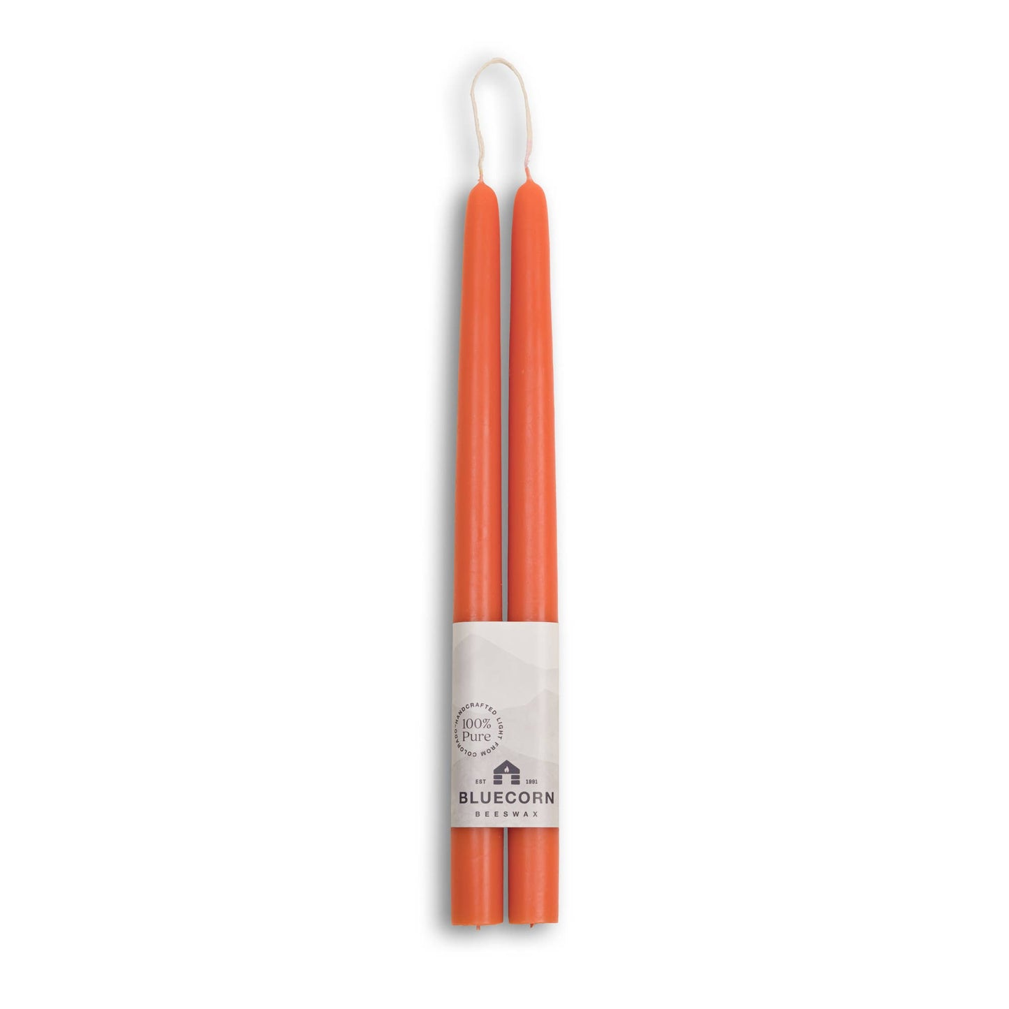 Beeswax Taper Candles Bluecorn