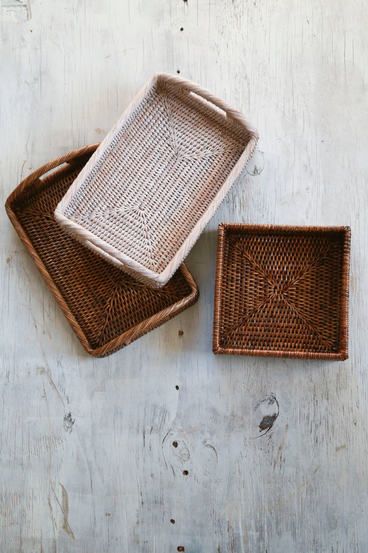 Small Rectangular Morning Tray 12x8x2.25"H