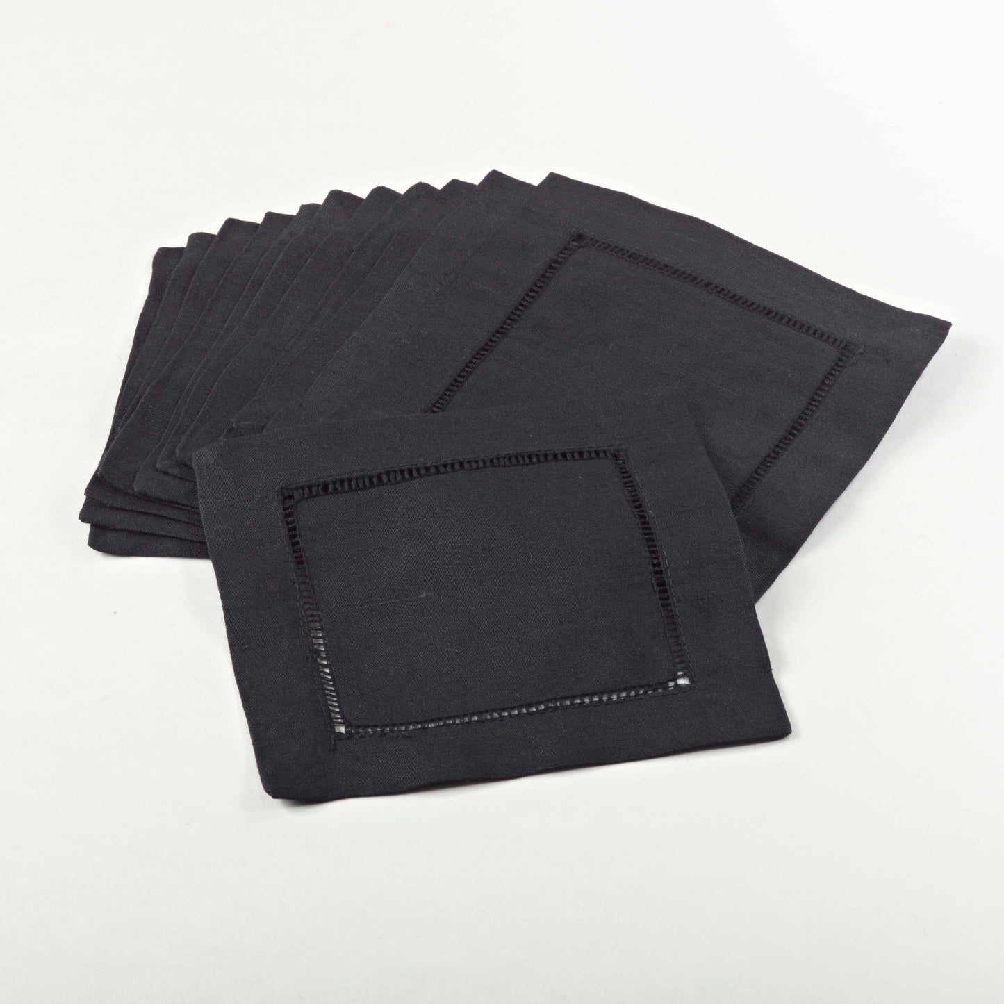 Hemstitched Cocktail Napkin