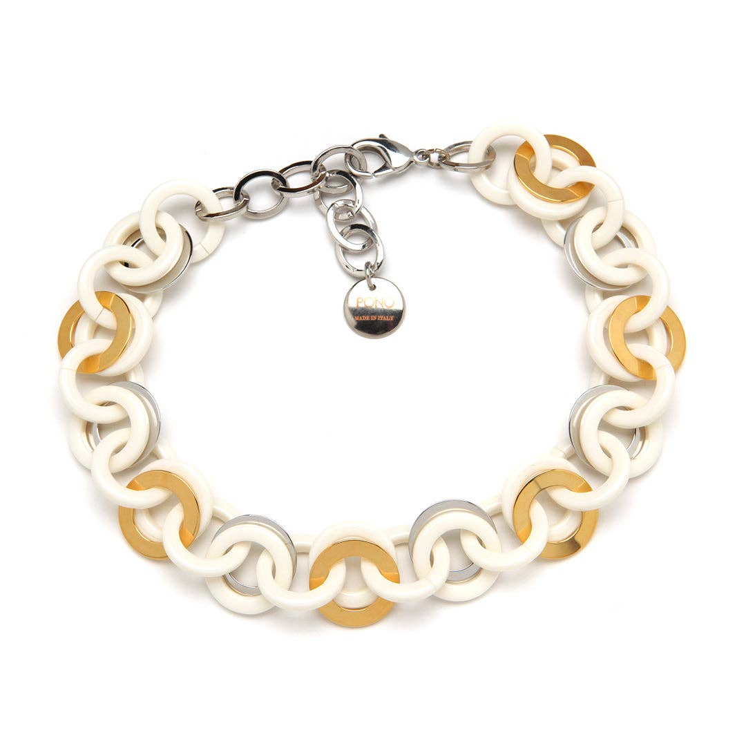 PONO Mini Sea Chain Necklace Latte