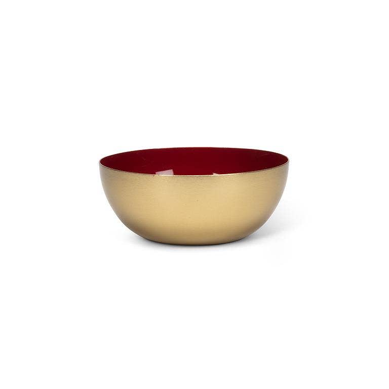 Mini Enamel Bowl Terracotta 4"D