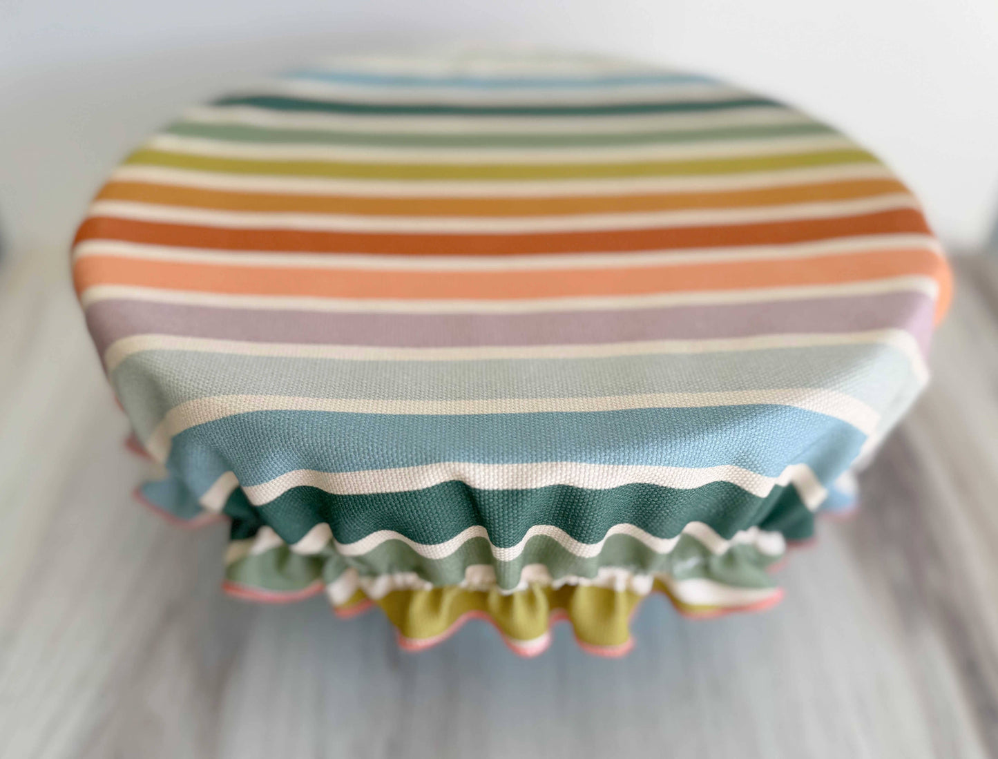 Reusable Bowl Cover - Beach Stripes