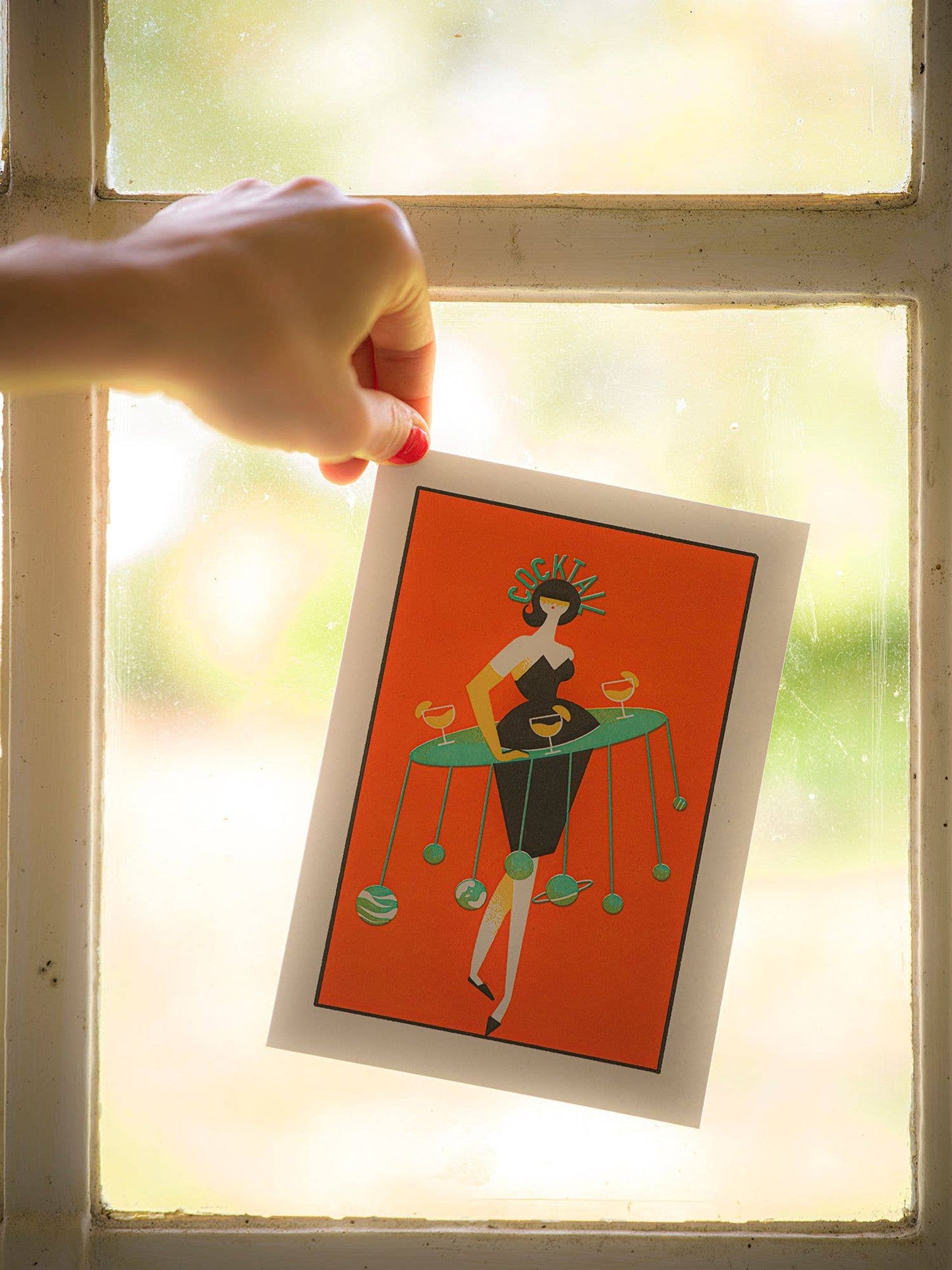Cosmic Cocktail | Blank - Greeting Card