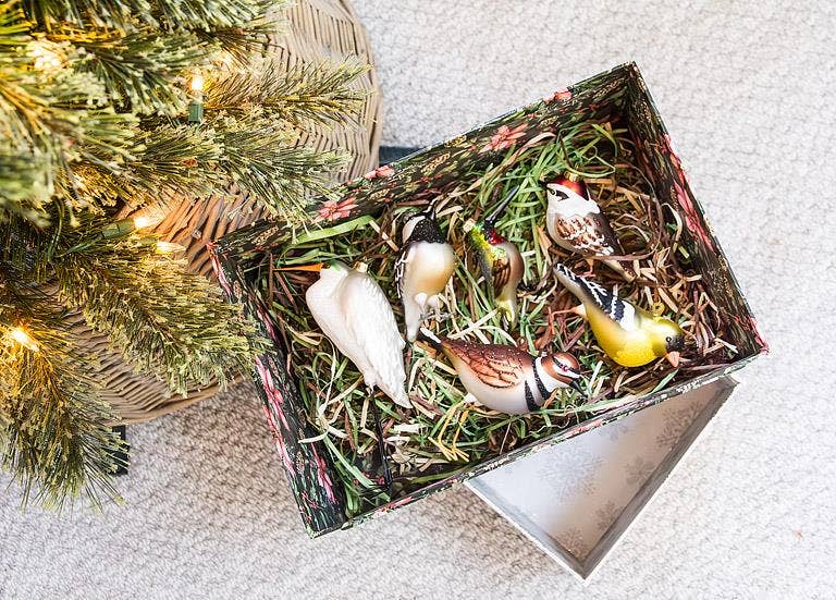 Goldfinch Ornament - Yellow - 4"L