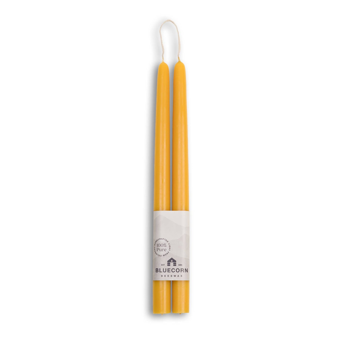 Beeswax Taper Candles Bluecorn