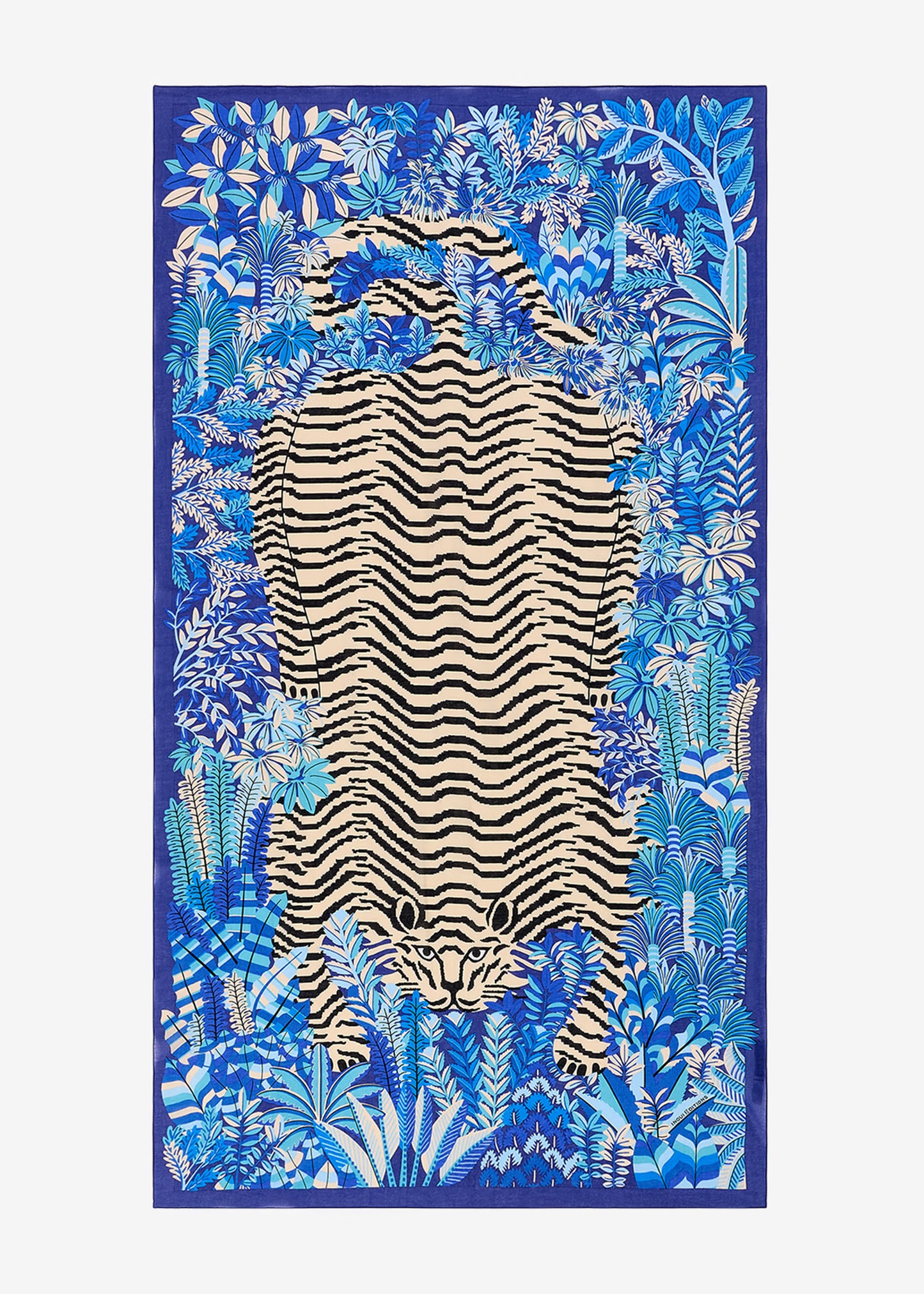 Inoui Editions Cotton Scarf 100 Balkach Tiger