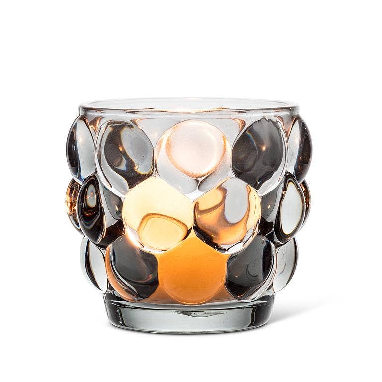 Small Bubble Votive 3"H