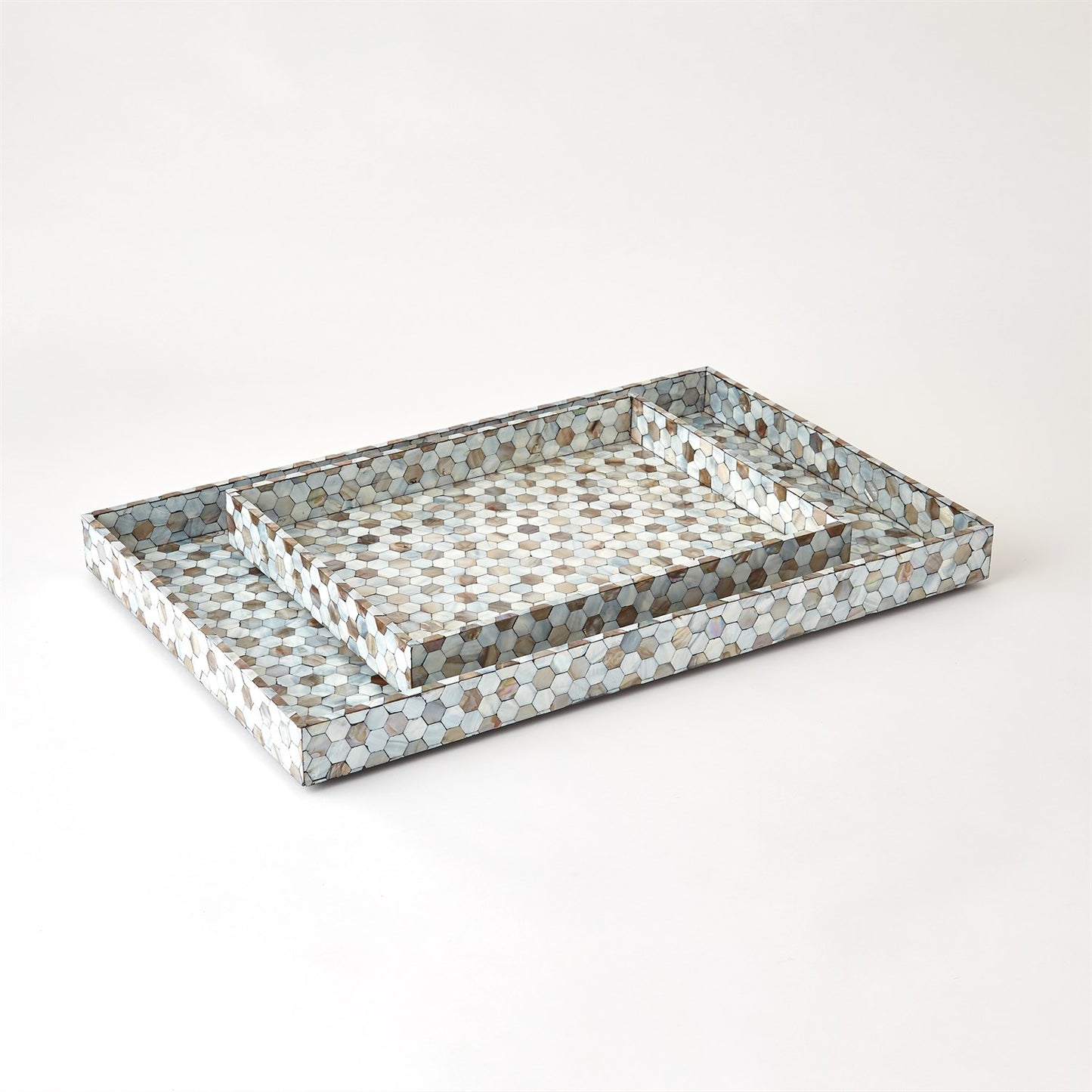 Mother of Pearl Tray Small 18" x 14"