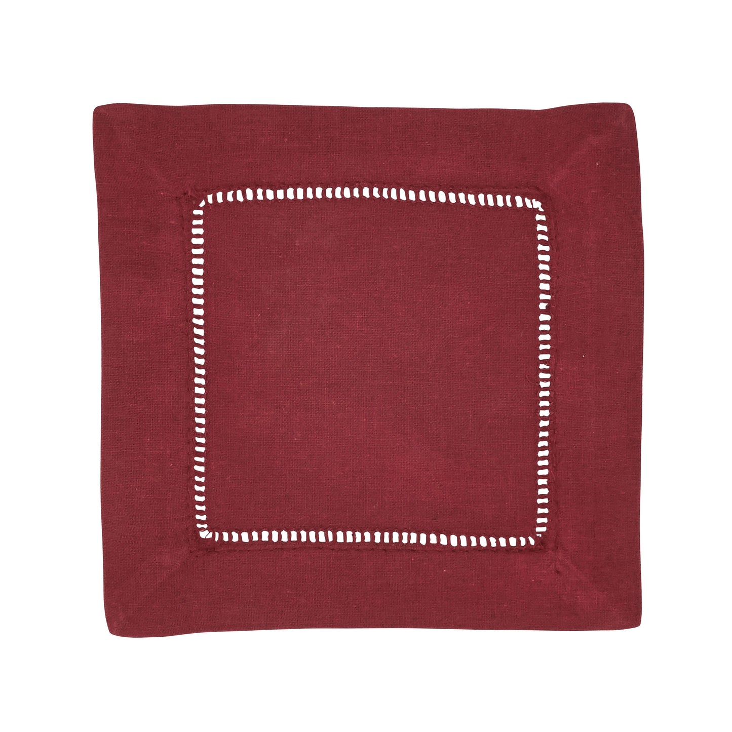 Hemstitched Cocktail Napkin