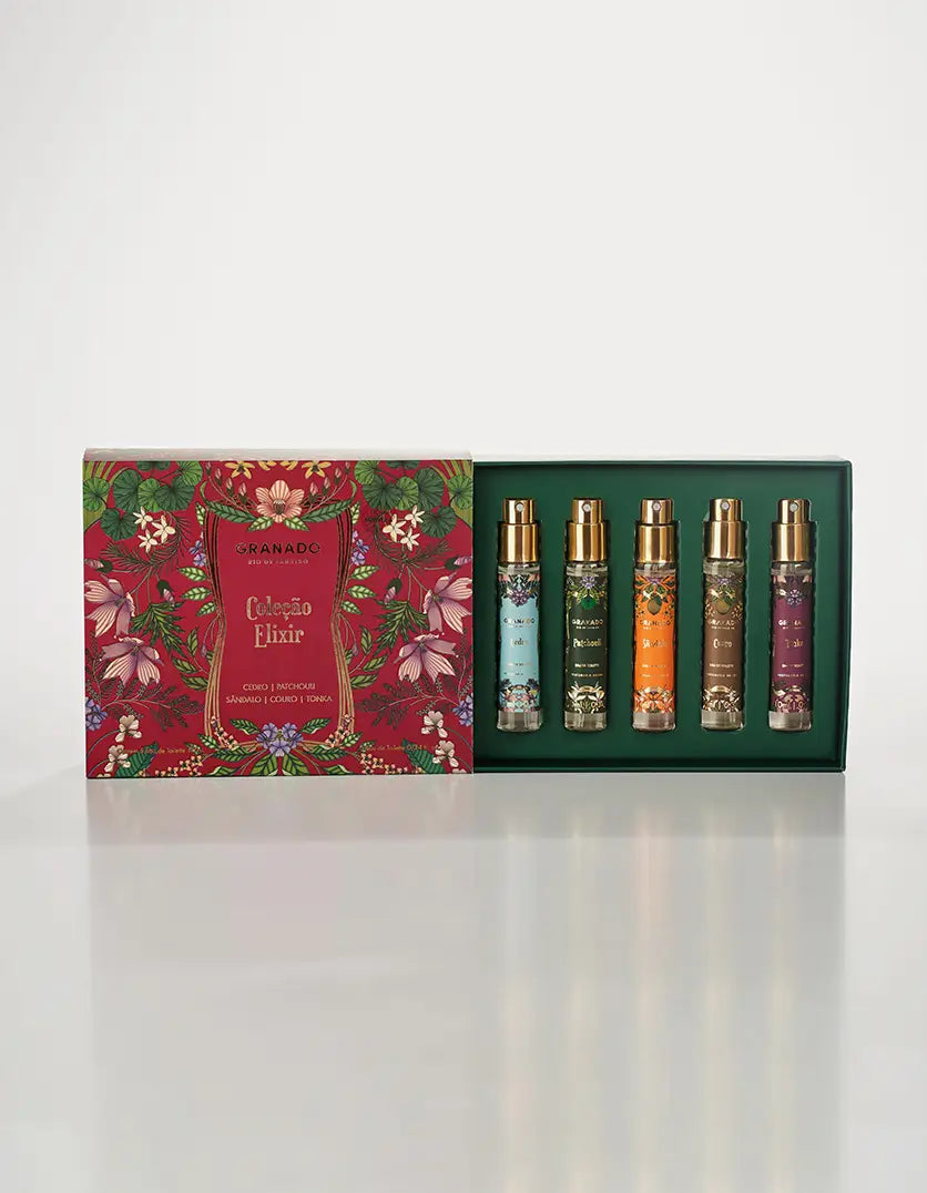 Granado Eau de Toilette Kit Set of 5 x 10ml Colecao Elixir