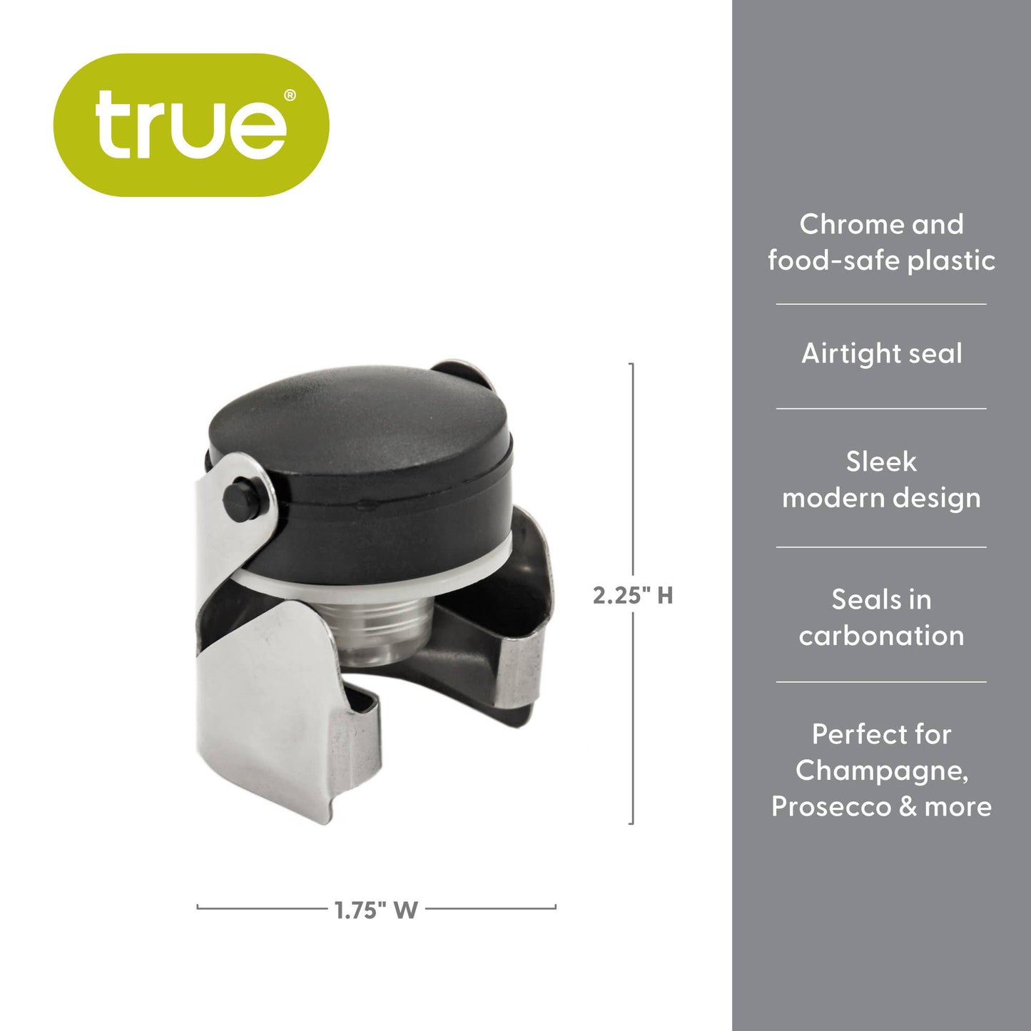 Beret Slip-On Airtight Champagne Bottle Stopper