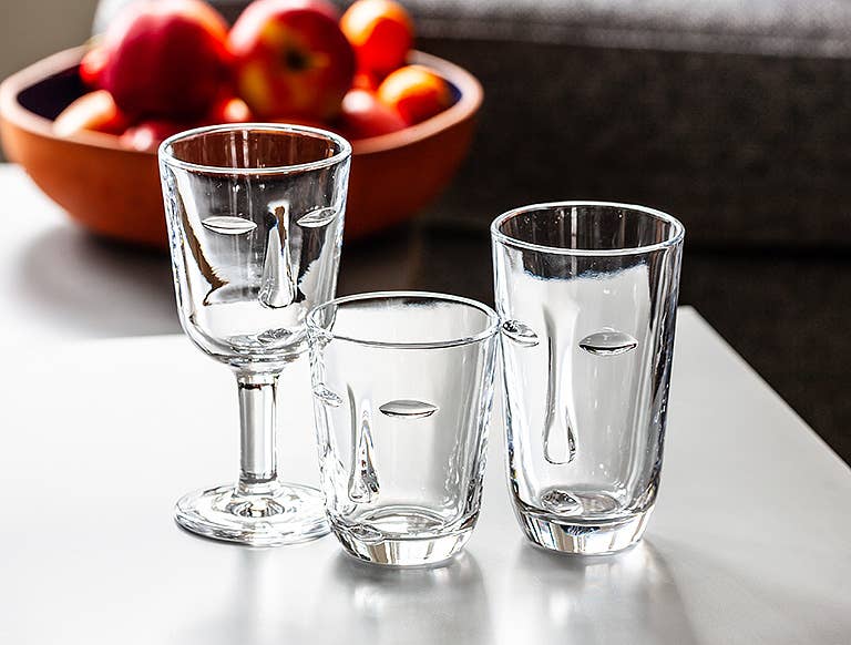 Face Tumbler 4"H 8 oz