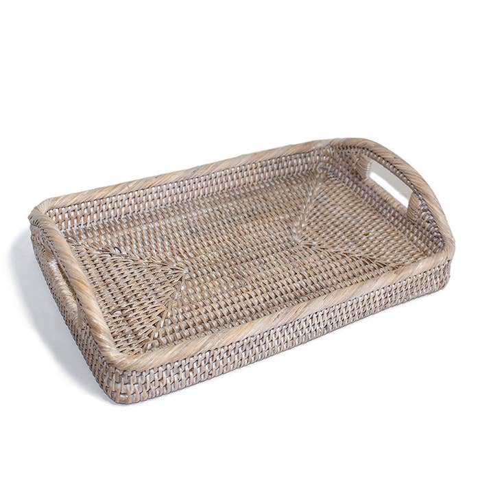 Small Rectangular Morning Tray 12x8x2.25"H
