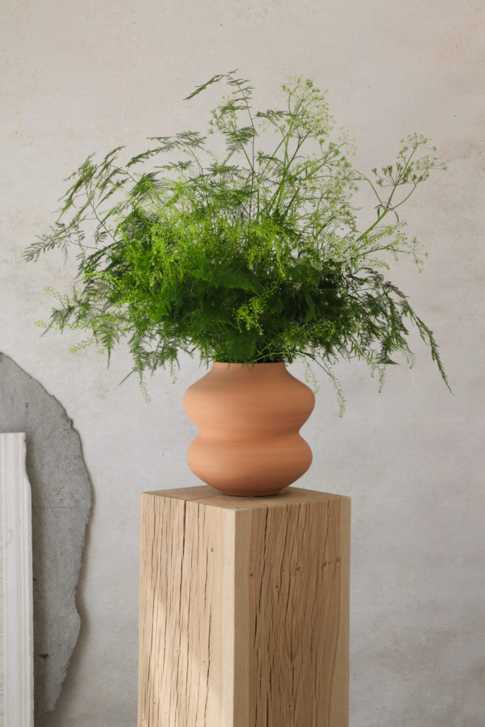 Bergs Belle Raw Terracotta Vase