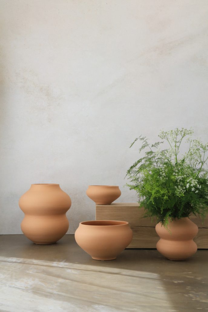Bergs Belle Raw Terracotta Vase