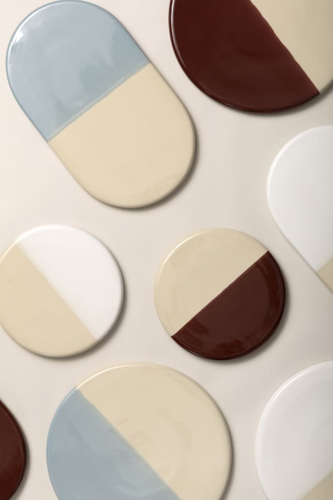 Bergs Nuna Glazed Platters