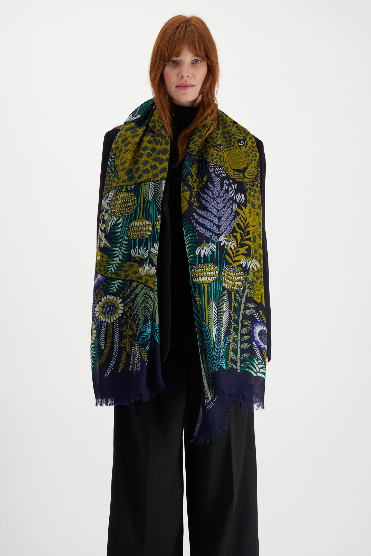 Inoui Editions Scarf Etole 70 Rousseau Khaki