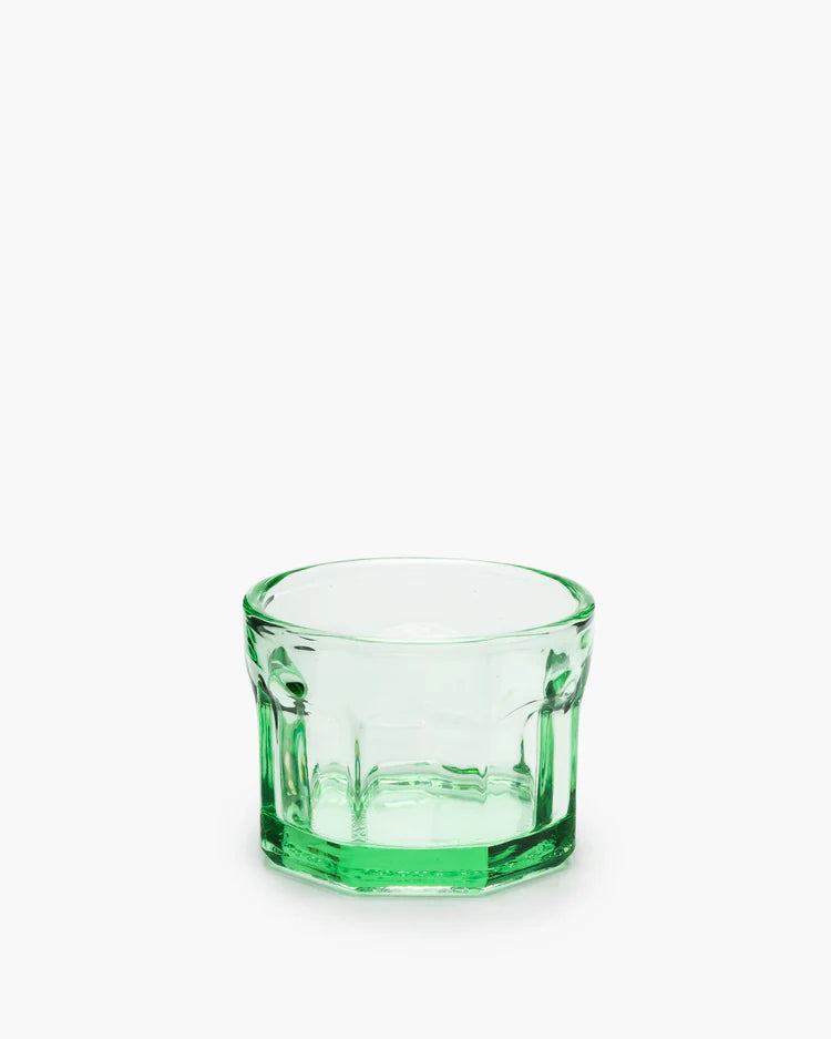 Green Glass Tumbler by Paola Navone from Fish & Fish Collection