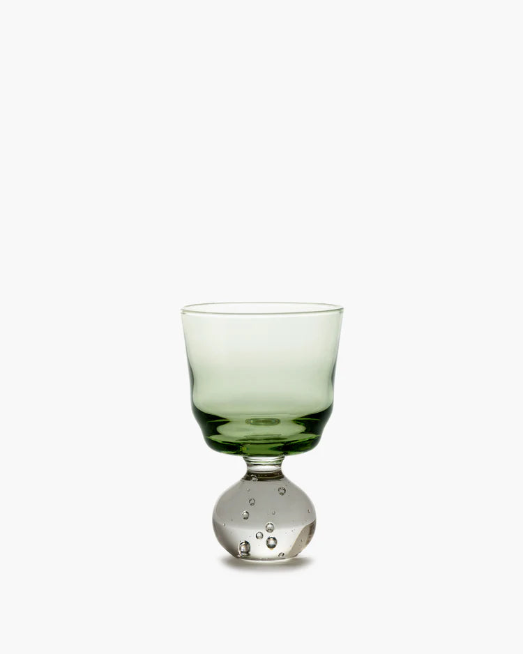 Bubble Stemmed Glass by Bela Silva Small