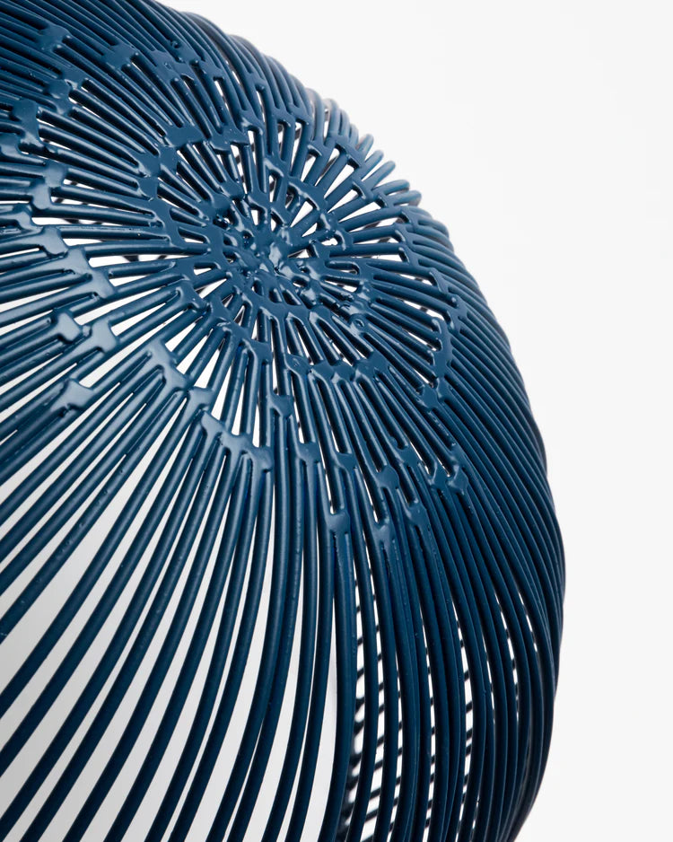 Iron basket Blue Tale by Antonino Sciortino