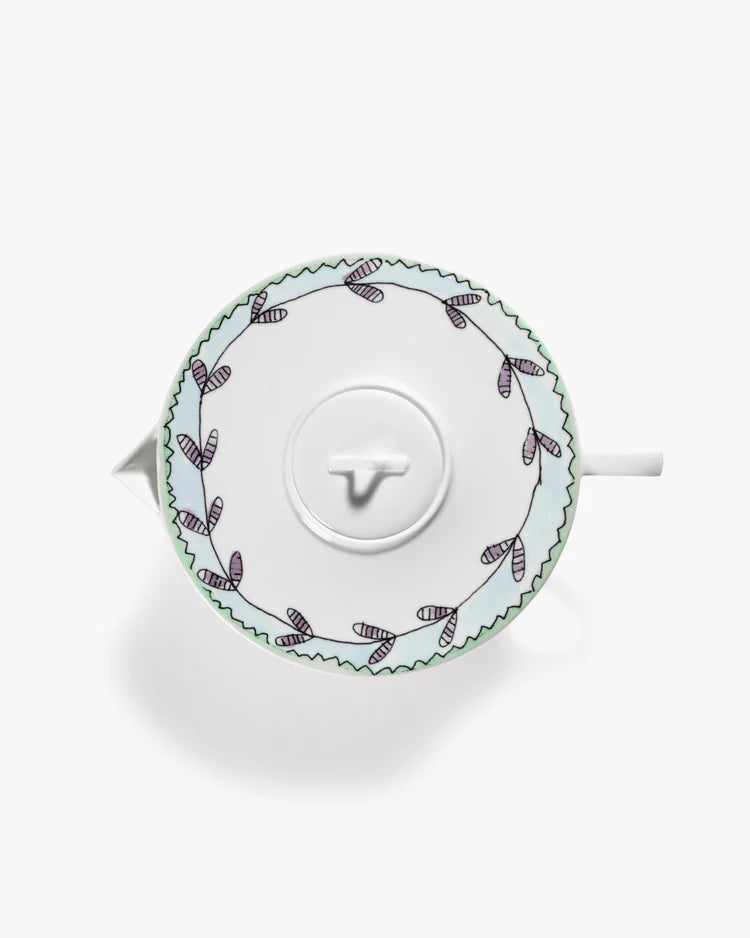 Teapot in Blossom Milk Pattern from the Midnight Flowers Collection by Marni