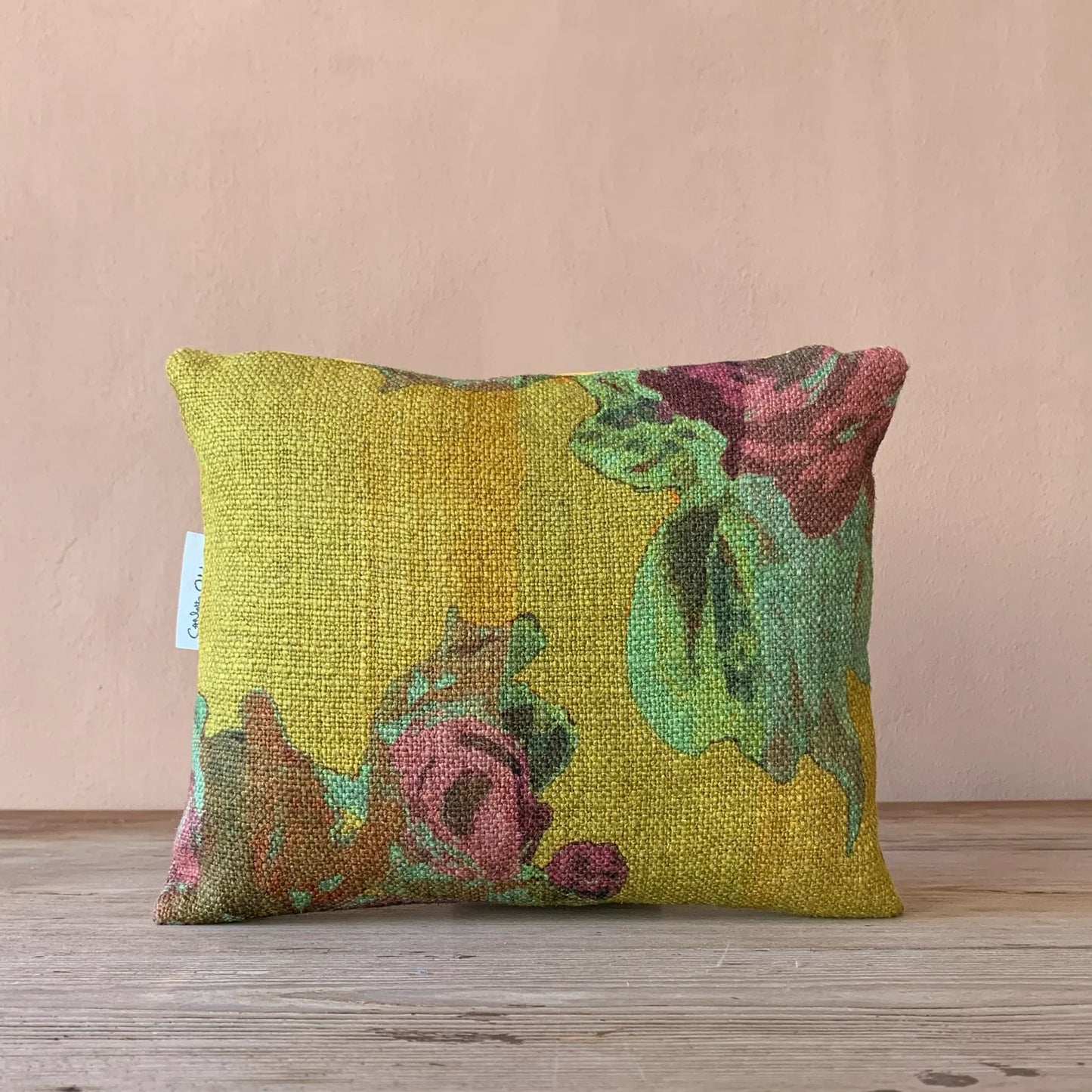 Carlotta Oddone Linen Rosemary Sweets Throw Pillow