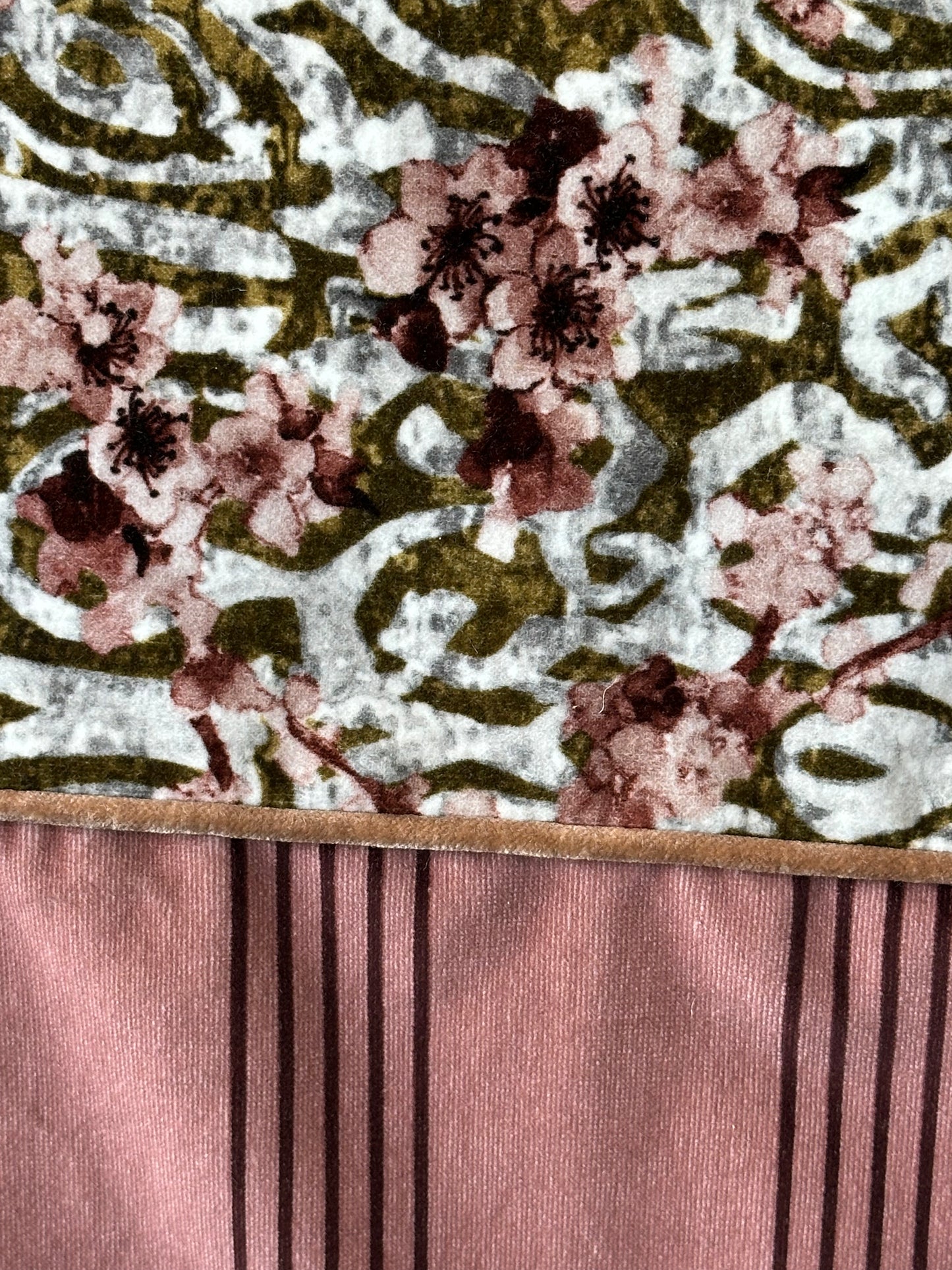 Carlotta Oddone Cotton Velvet Bed Runner 85 cm x 200 cm with insert