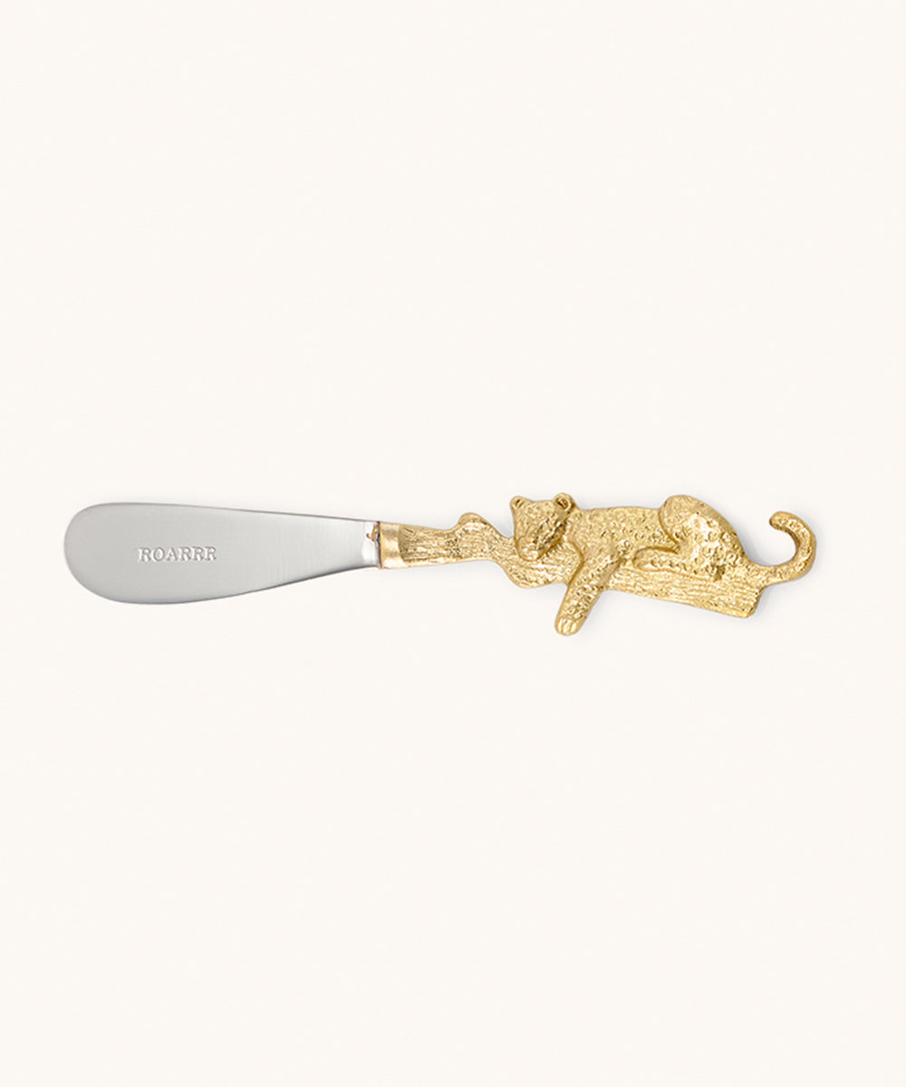 Leopard Butter Knife
