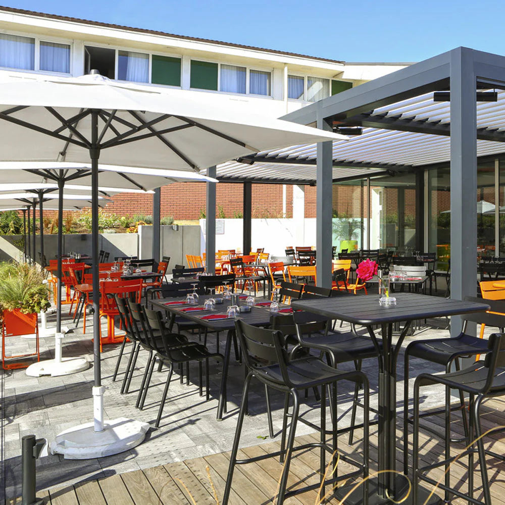 FERMOB Luxembourg High Pedestal Table 32" x 32"