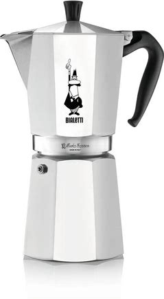 Bialetti Classic Silver Moka Pot
