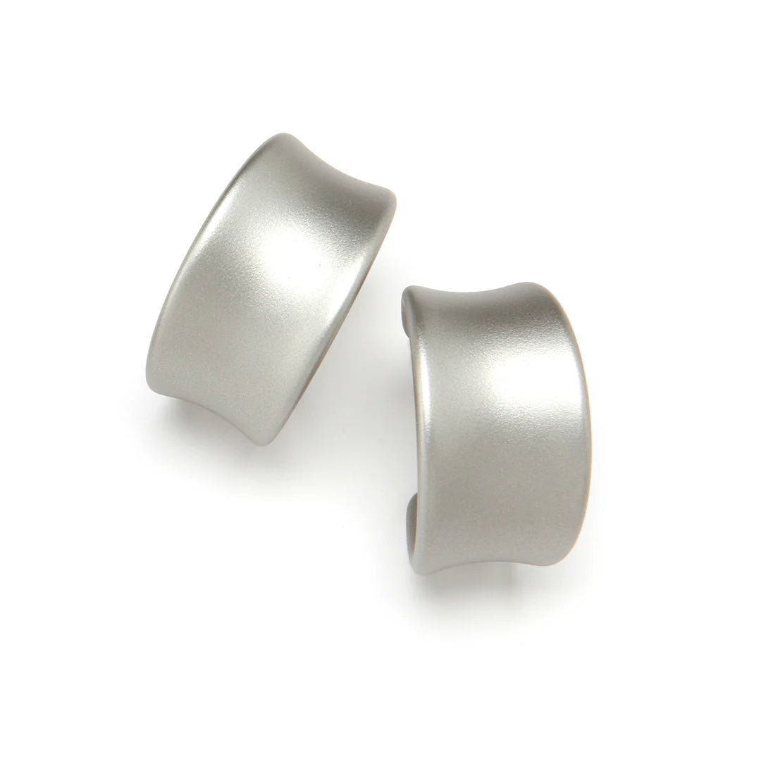 Pono Silver Chunky Hoop