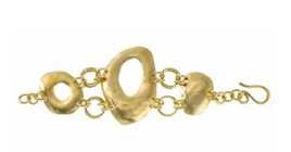Sibilia Sculptural Bracelet Brass