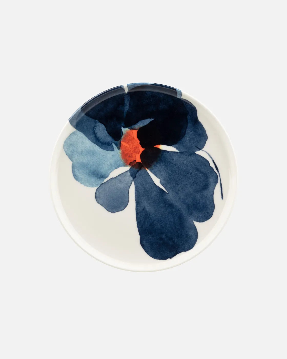 Marimekko Valssi Blue Floral Pattern Mug Plate Bowl