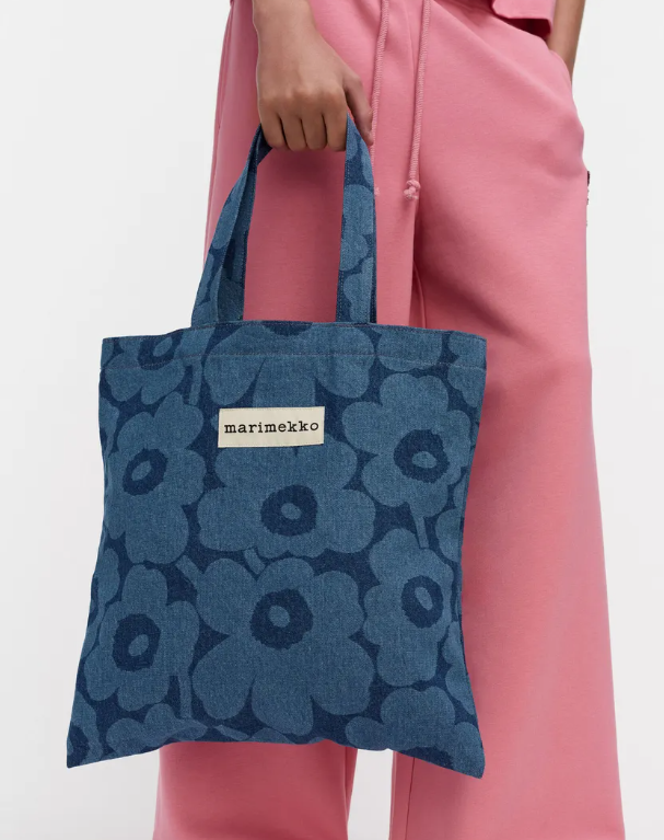 Marimekko Vankka Denim Tote Bag
