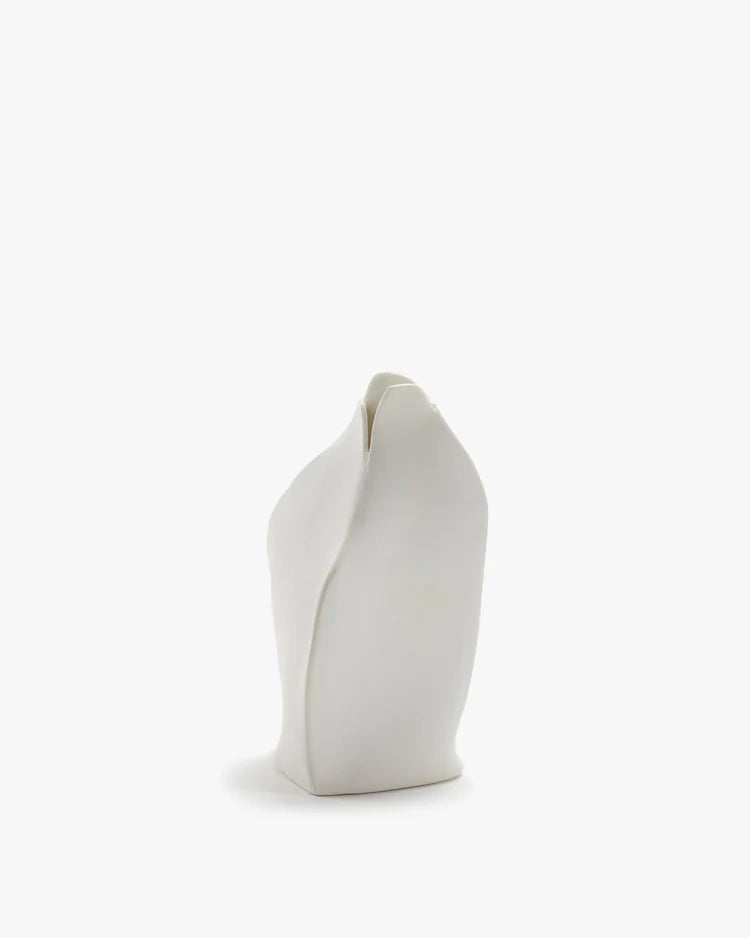 Serax Roos Van de Velde White Porcelain Bud Vase