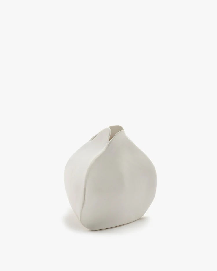 Serax Roos Van de Velde White Porcelain Bud Vase